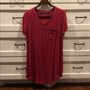 Grace & Lace Baseball Tee Dress